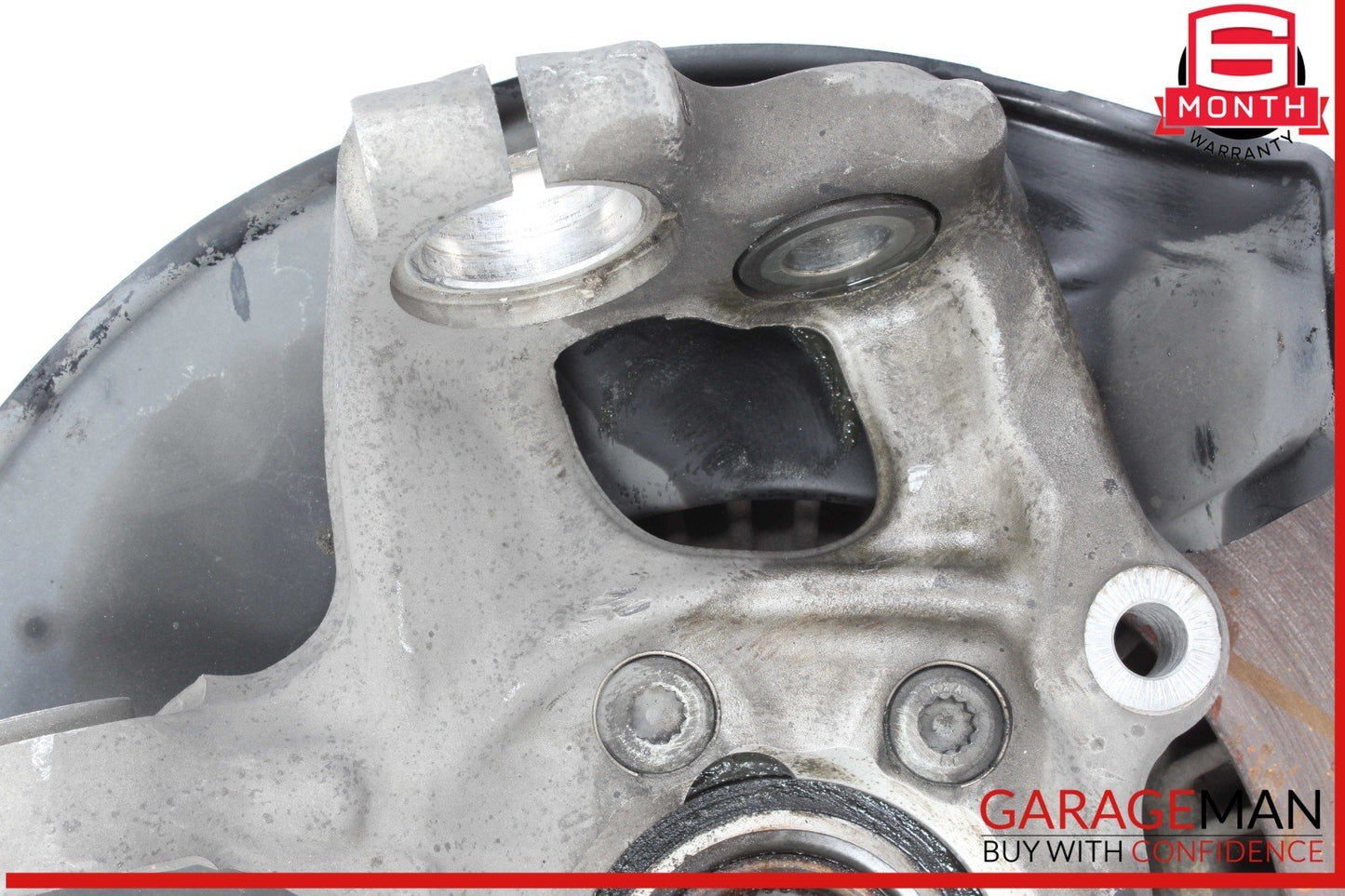 12-18 Audi A6 A7 Front Left Driver Side Spindle Knuckle Wheel Hub w/ Rotor Disc