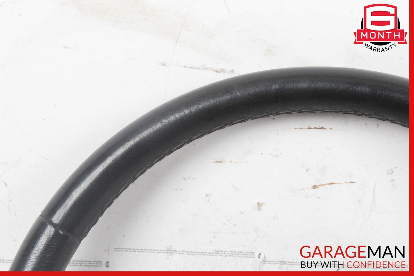 03-08 Maserati Quattroporte M139 Steering Wheel Black OEM