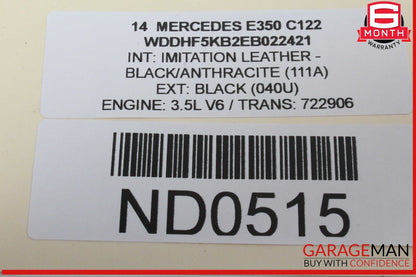 08-18 Mercedes W212 E350 Rear Right Passenger Side Door Control Module Unit OEM