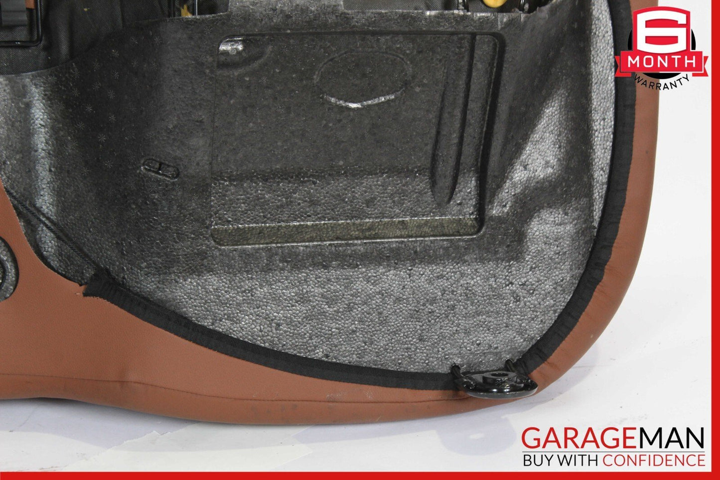 14-17 Maserati Ghibli M157 Rear Bench Lower Bottom Seat Cushion Cover Brown OEM