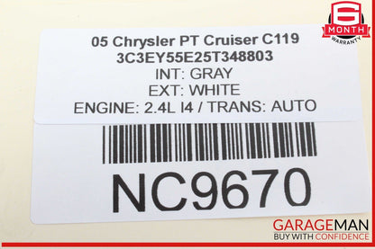 05-08 Chrysler PT Cruiser Rear Left and Rear Right Coil Spring Springs OEM