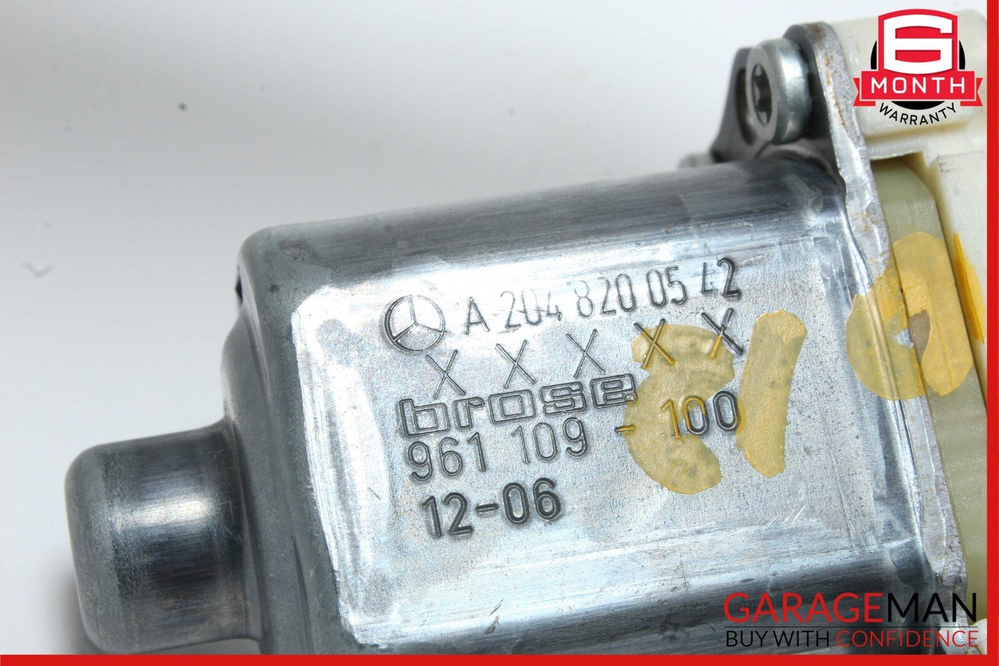 08-16 Mercedes GLK350 E350 C250 Rear Left Side Door Window Regulator Motor Unit