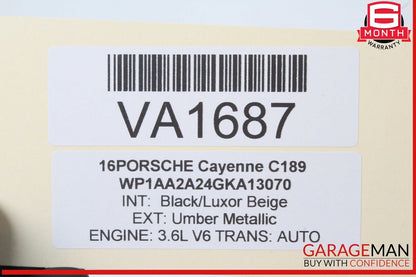 15-24 Porsche Cayenne 958 Trunk Liftgate Lid Control Module Unit 7P5959107E OEM