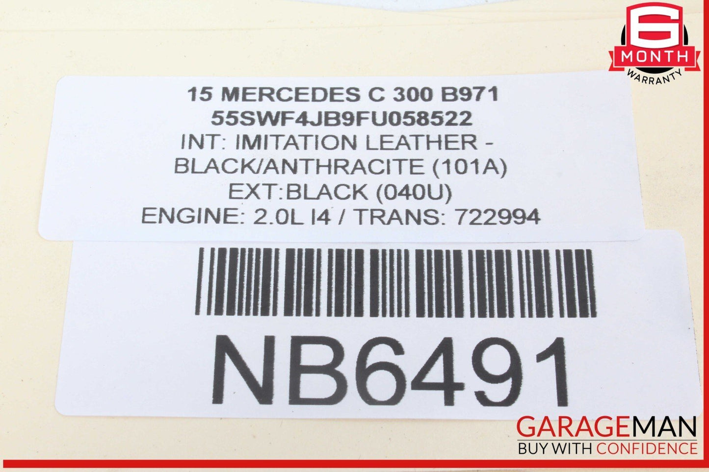15-18 Mercedes W205 C300 C400 Dashboard Sam Signal Acquisition Module Unit OEM