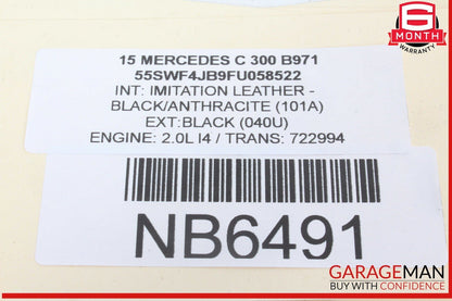 15-18 Mercedes W205 C300 C400 Dashboard Sam Signal Acquisition Module Unit OEM