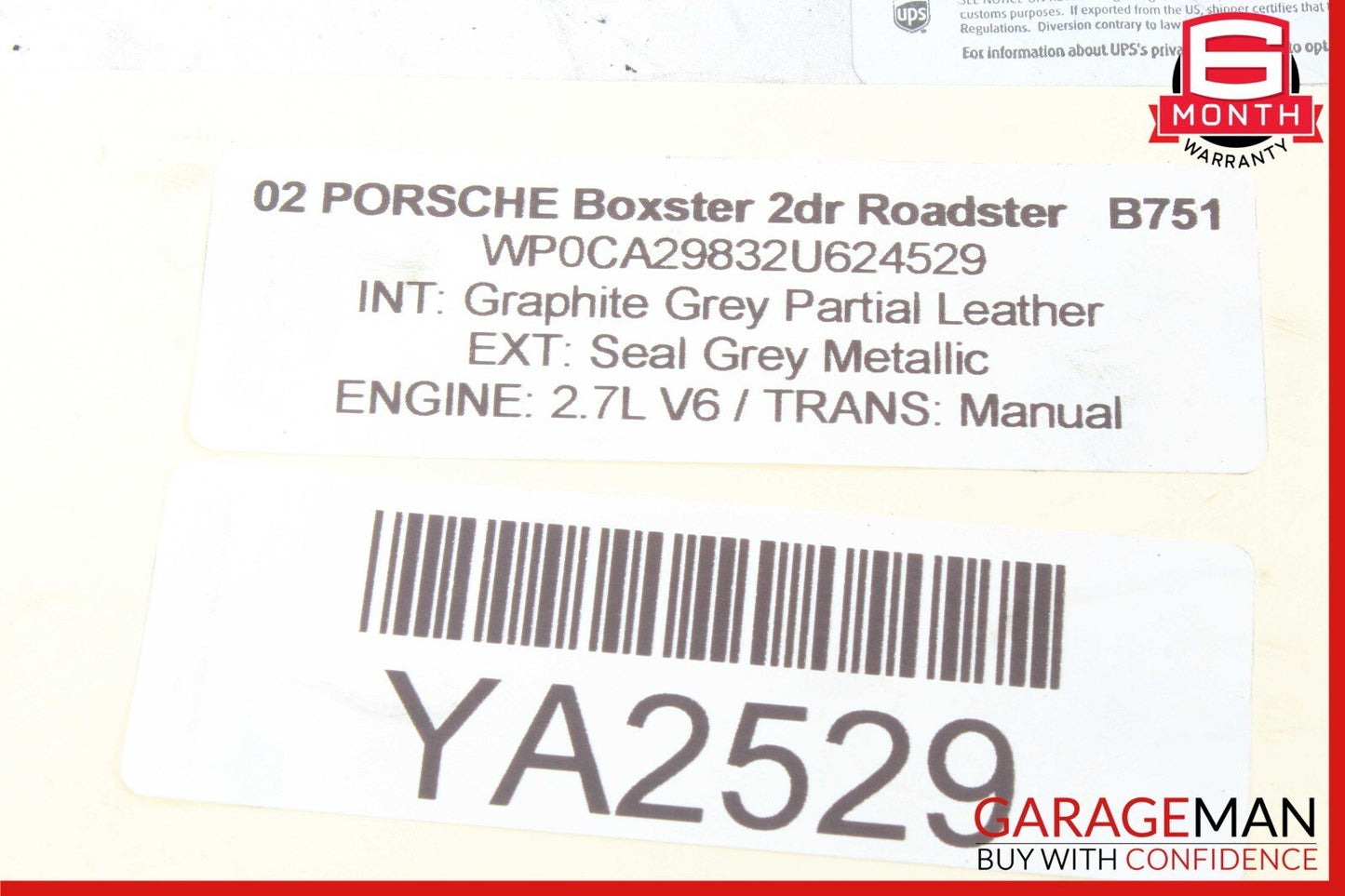 97-04 Porsche Boxster 986 Intake Engine Motor Cooling Fan Blade Assy