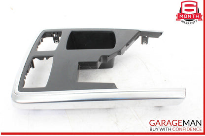 12-19 Mercedes X166 GL450 Center Console Bezel Trim Black 1666801817 OEM