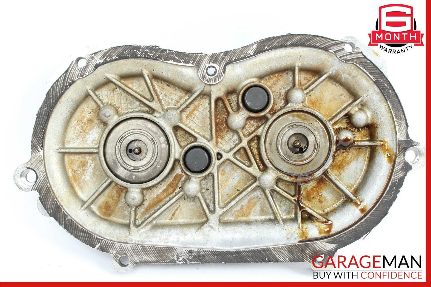 06-10 Mercedes C300 R350 S550 E350 Front Left Engine Timing Chain Cover Plate