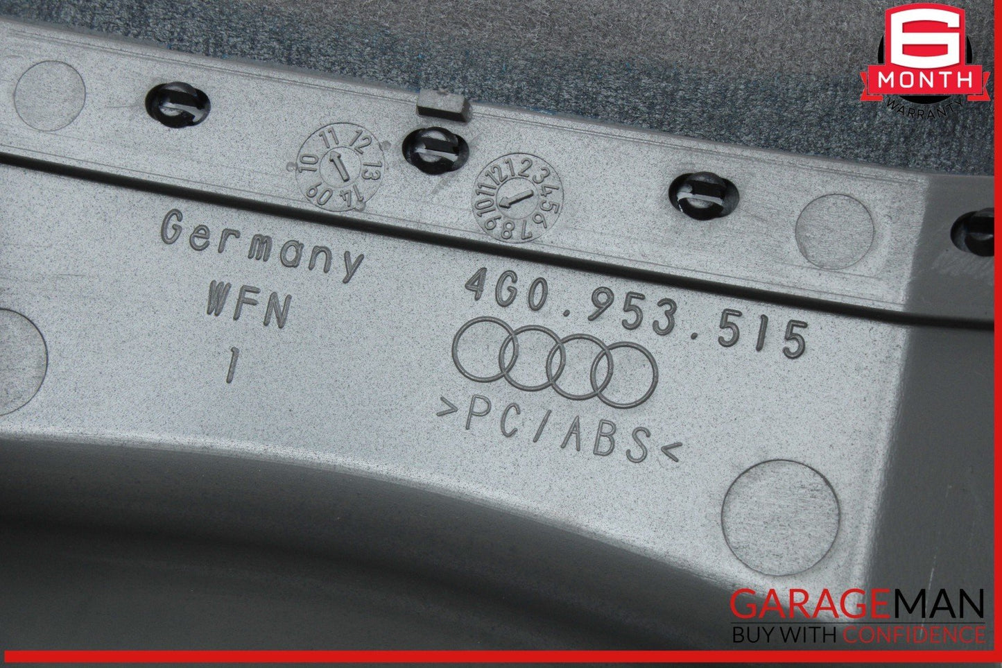 12-18 Audi A6 S6 A7 Front Upper Steering Column Trim Cover 4G0953515 OEM