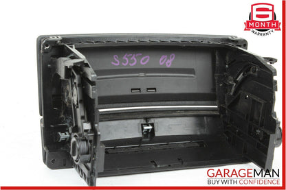 07-09 Mercedes W221 S550 Center Console Dashboard CD Trim Player Cover Black