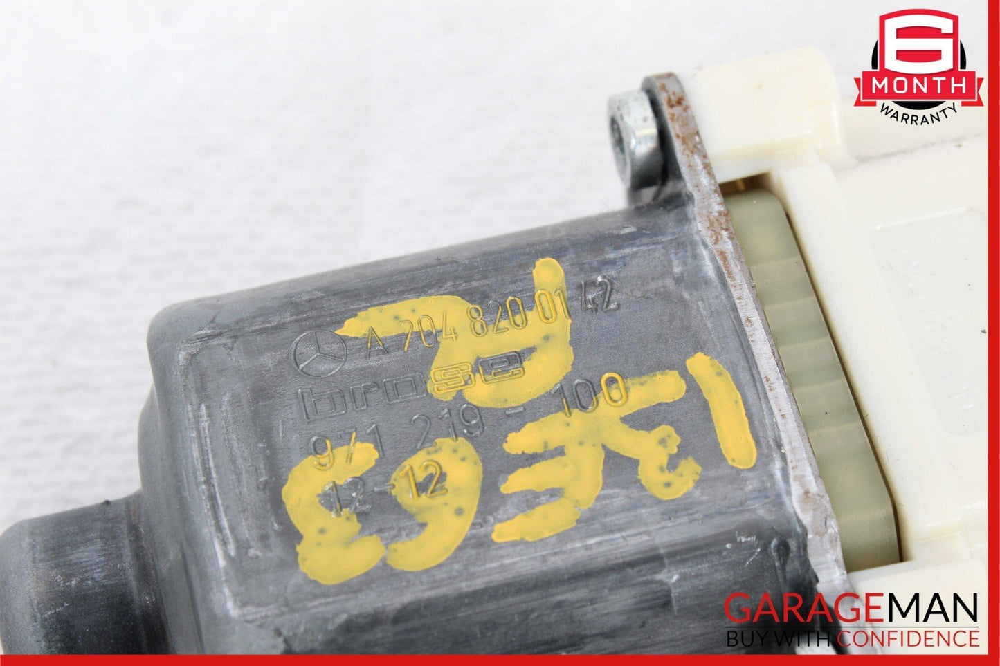 08-16 Mercedes W212 E63 AMG E350 C350 Front Left Door Window Regulator Motor OEM