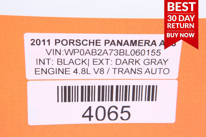 10-15 PORSCHE 970 PANAMERA FRONT RIGHT PASSENGER SIDE SUNVISOR SUN VISOR A28 OEM