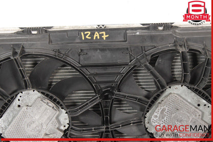 12-18 Audi A7 A6 Engine Radiator Condenser Cooler Fan Assembly OEM