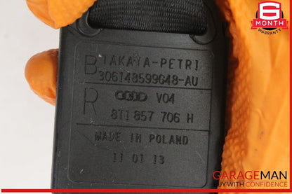 08-17 Audi A5 S5 Front Right Passenger Side Seat Belt Retractor 8T1857706H OEM