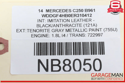 12-15 Mercedes W204 C250 ABS Anti Brake Pump Control Module Unit 1724314212 OEM