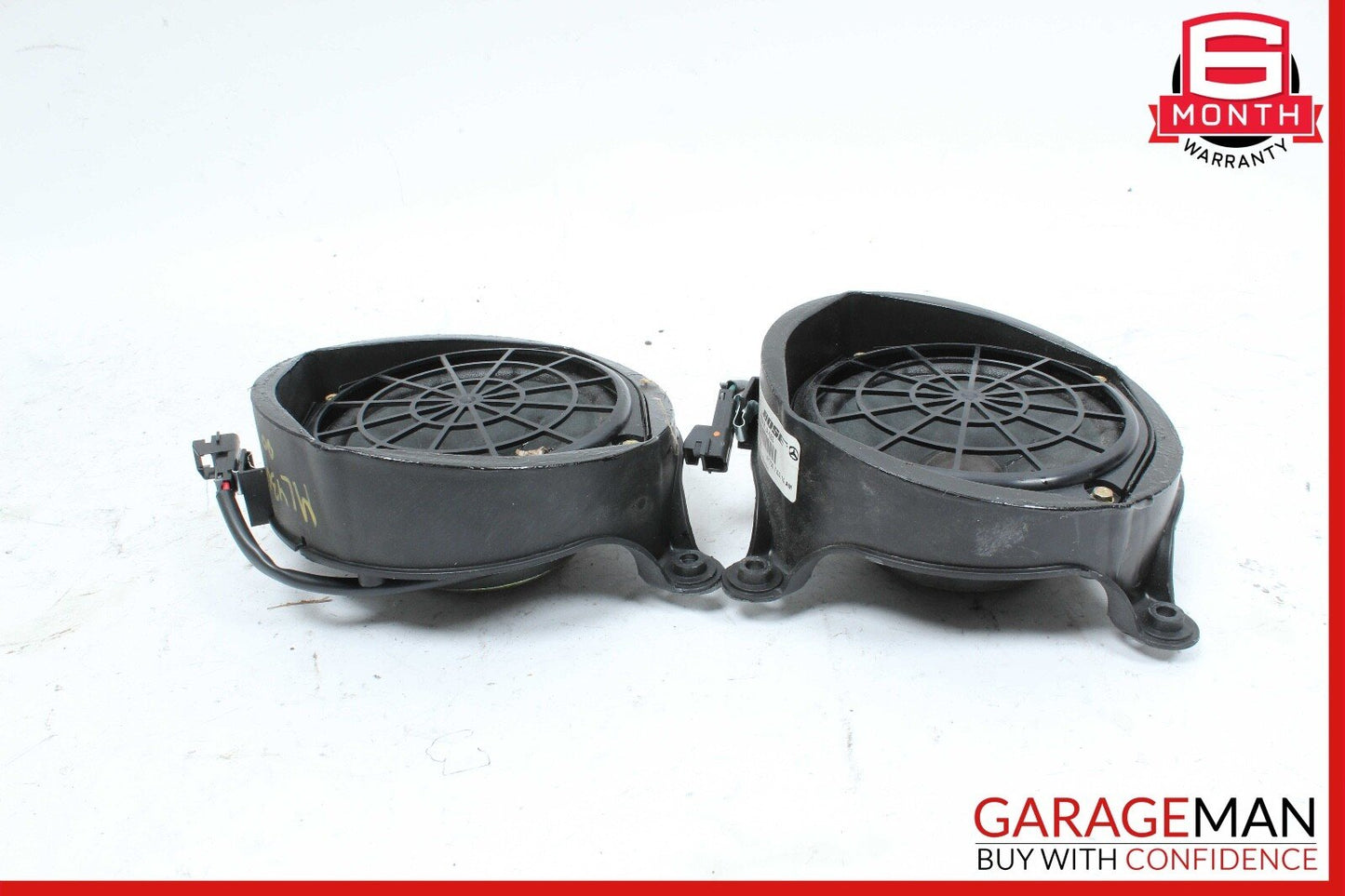 00-05 Mercedes W163 ML430 Rear Right & Left Side Door Audio Speakers Set OEM