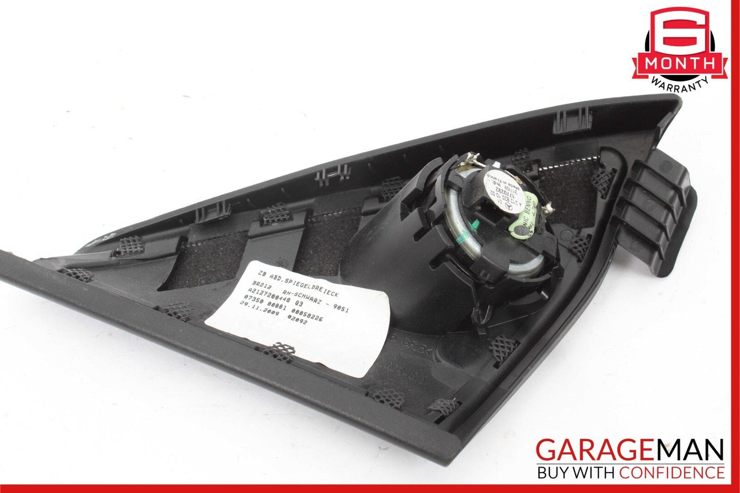 10-16 Mercedes W212 E350 Front Right Side Door Panel Tweeter Speaker Cover OEM