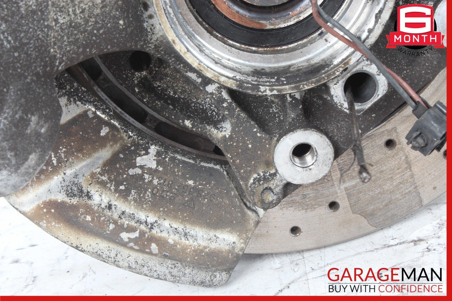 78-86 Porsche 928 Rear Left Steering Knuckle Spindle Hub Assembly OEM