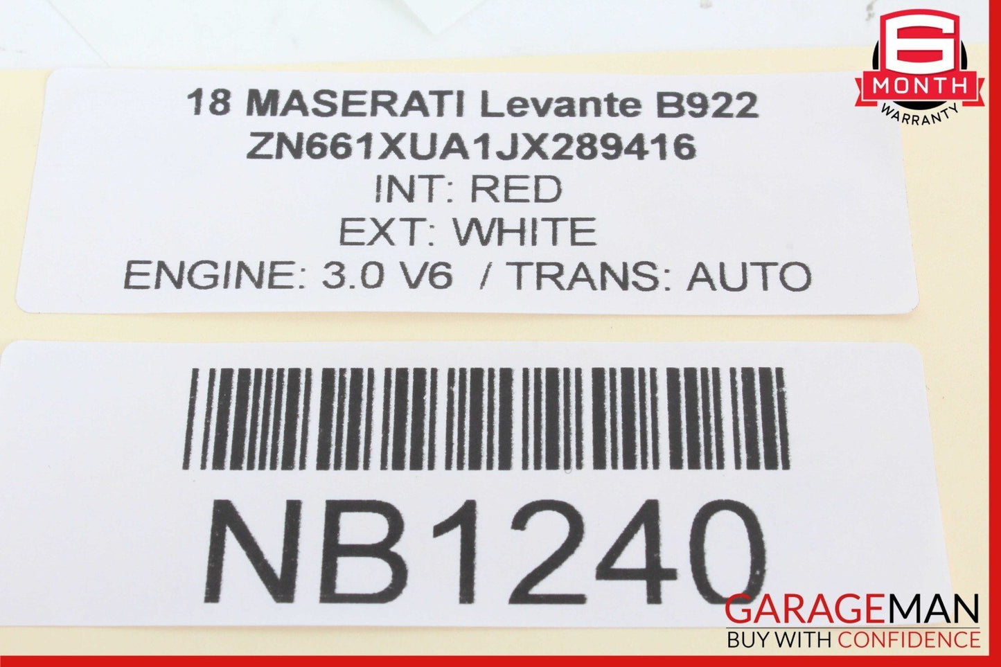 17-20 Maserati Levante Center Dash Air Vent Grille Screen Frame Trim Panel OEM