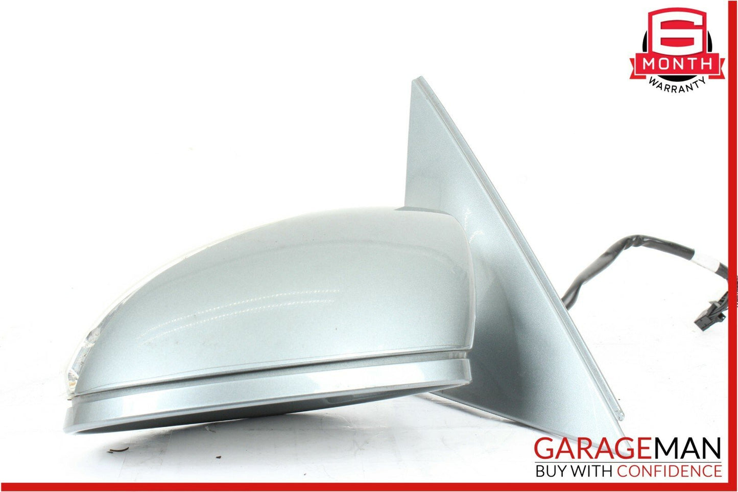 07-09 Mercedes W221 S550 Front Left Side Mirror Rear View Door Andorit Grey