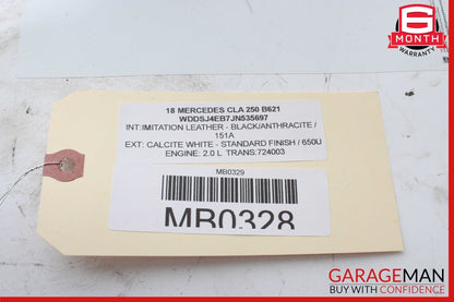 14-18 Mercedes W117 CLA250 GLA250 Center Console Cup Holder Trim Panel OEM