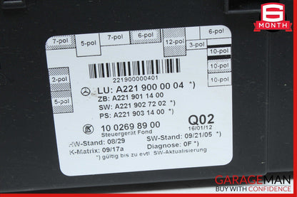 07-13 Mercedes W221 S550 S63 AMG Rear Right or Left Side Door Control Module