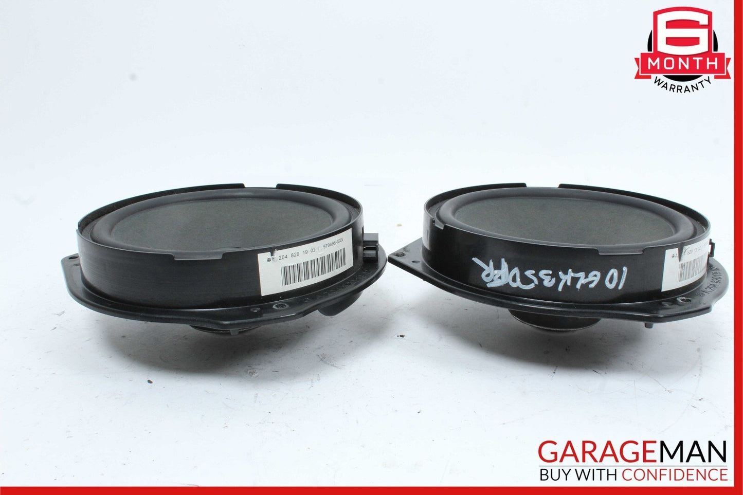 08-14 Mercedes X204 GL350 Front Right & Left Side Door Sound Speaker Set of 2 Pc