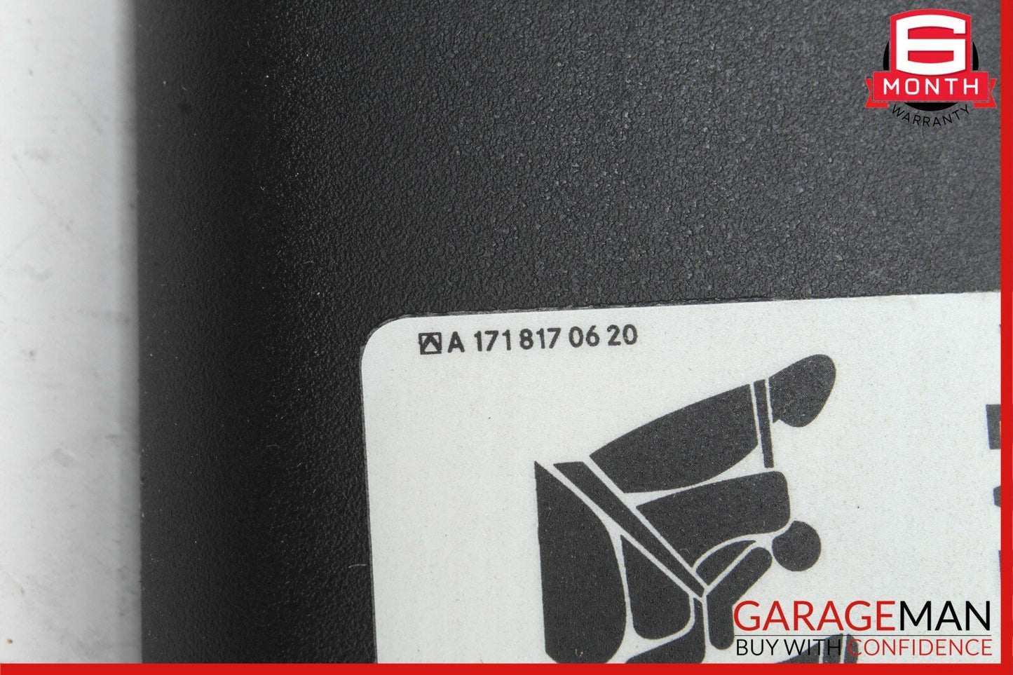 05-11 Mercedes R171 SLK350 Front Right Side Sun Visor Sunvisor Shade Black OEM