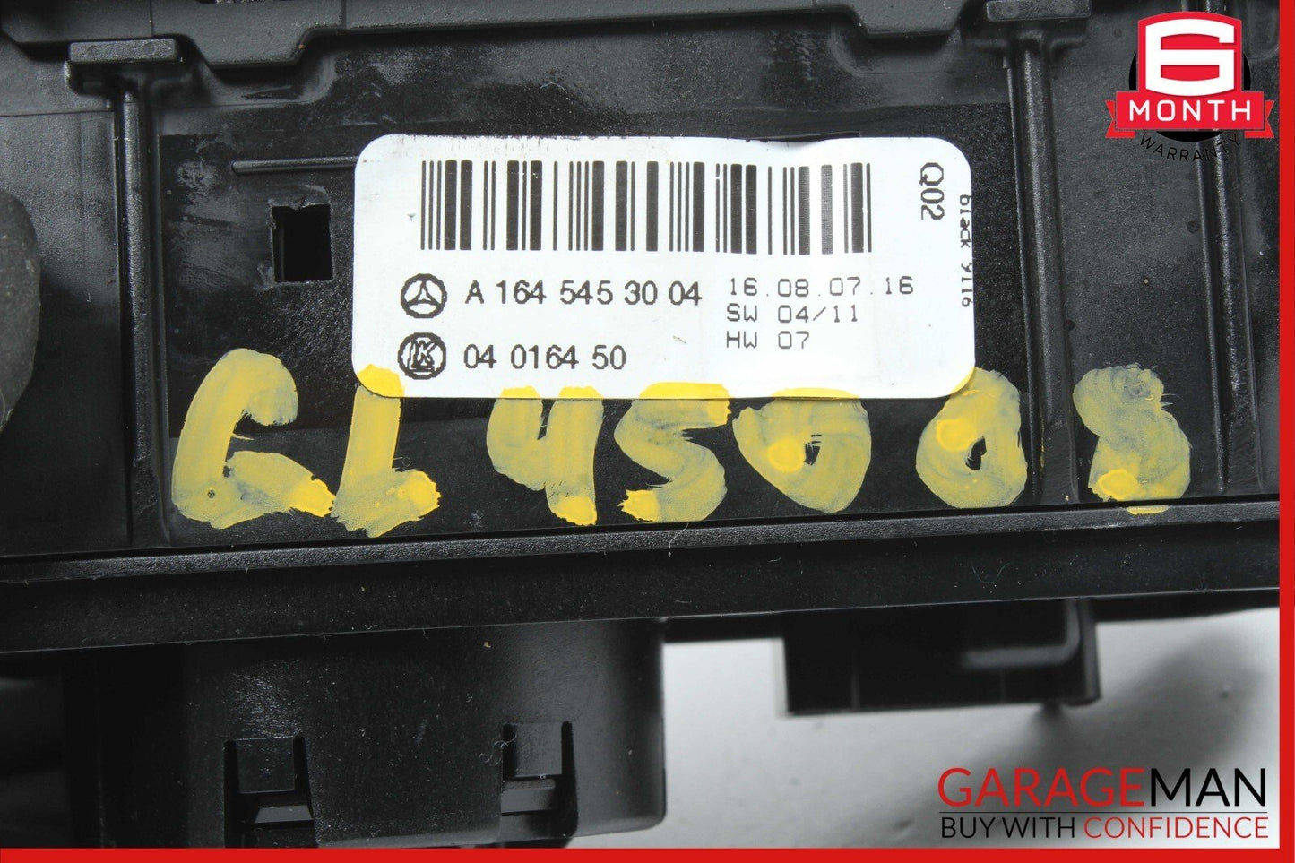 06-13 Mercedes R350 GL450 ML450 Head Light Headlight Control Switch Module Unit