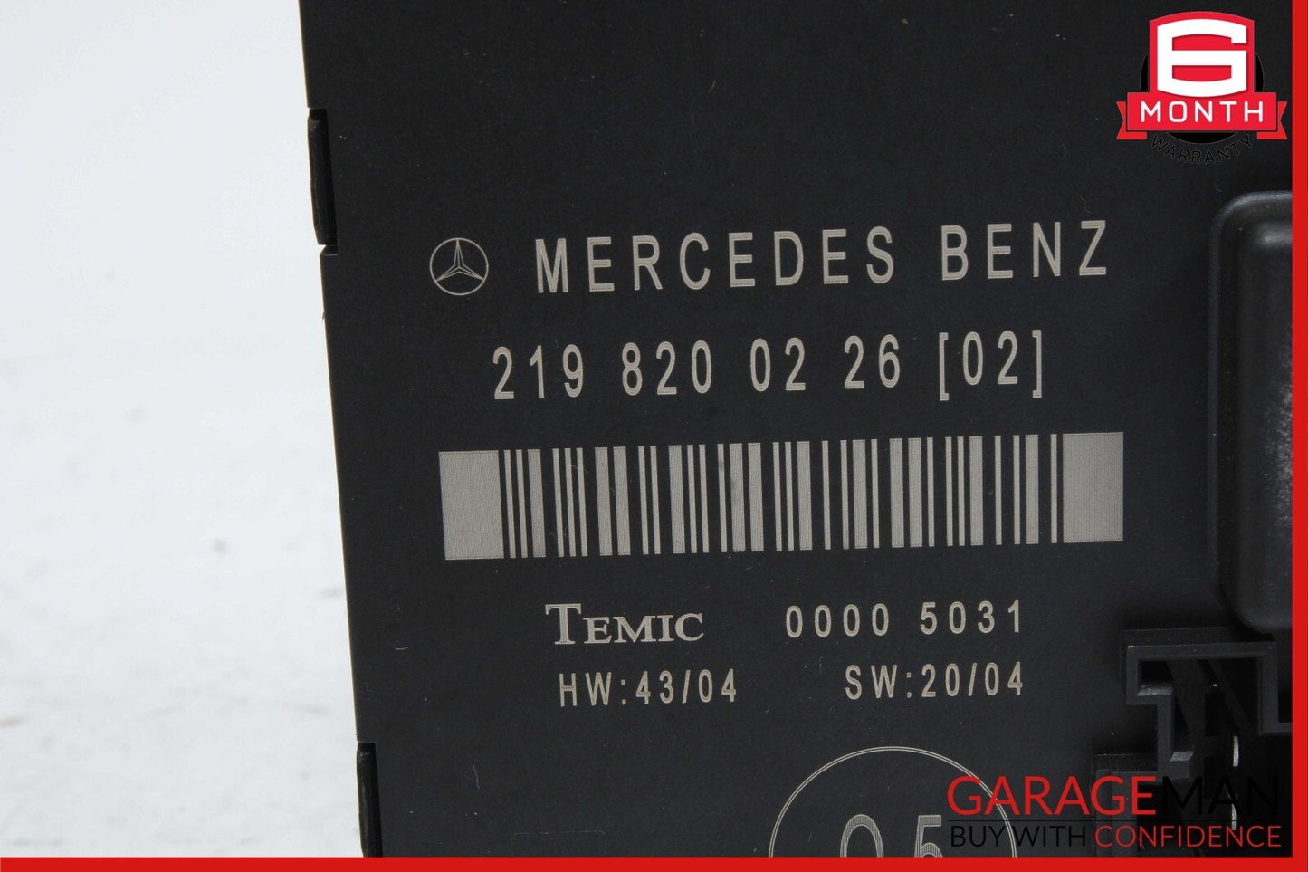 06-11 Mercedes W219 CLS500 CLS550 CLS63 Rear Left Side Door Controller Module