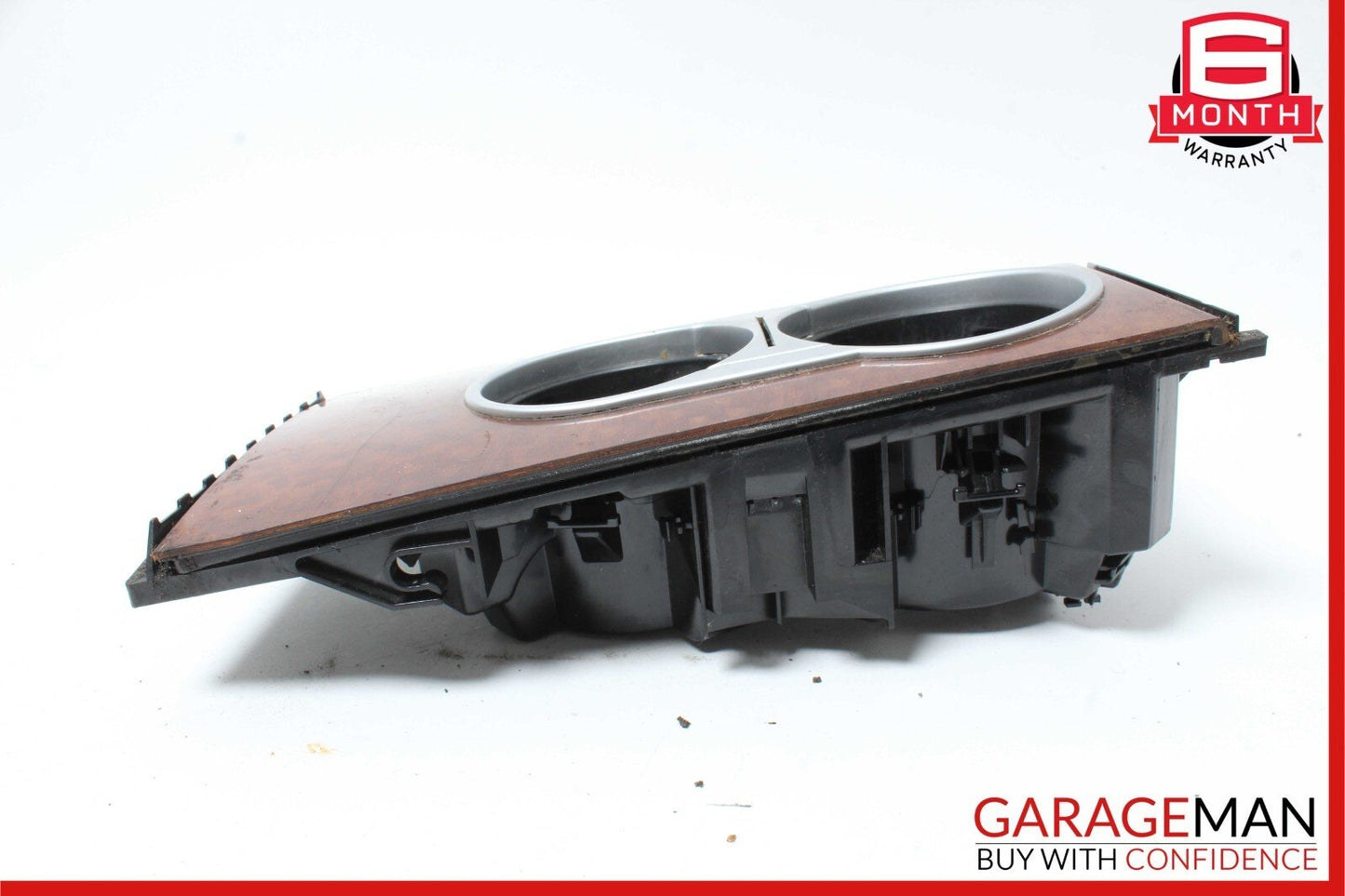 06-12 Mercedes GL350 ML350 GL450 Center Console Cup Holder Compartment Wood