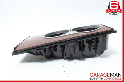 06-12 Mercedes GL350 ML350 GL450 Center Console Cup Holder Compartment Wood