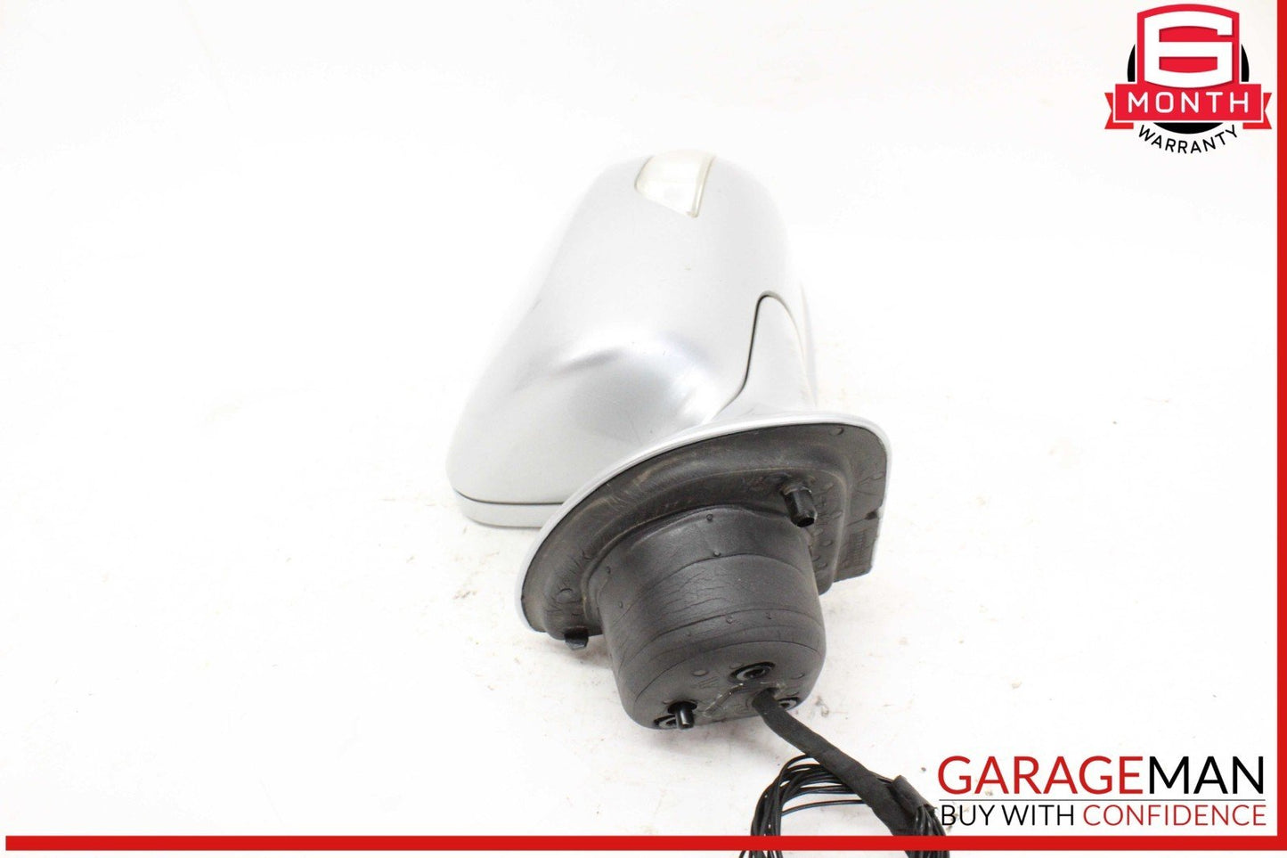 07-09 Mercedes W211 E320 CDI Front Left Side Door Rear View Mirror Silver OEM