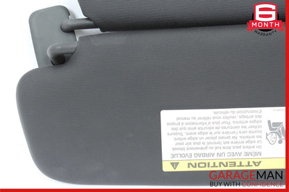 11-18 Porsche Cayenne 958 S Front Right Side Sun Visor Shade Cover Black OEM