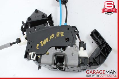 08-14 Mercedes W204 C250 C300 Rear Right Side Door Lock Latch Actuator OEM