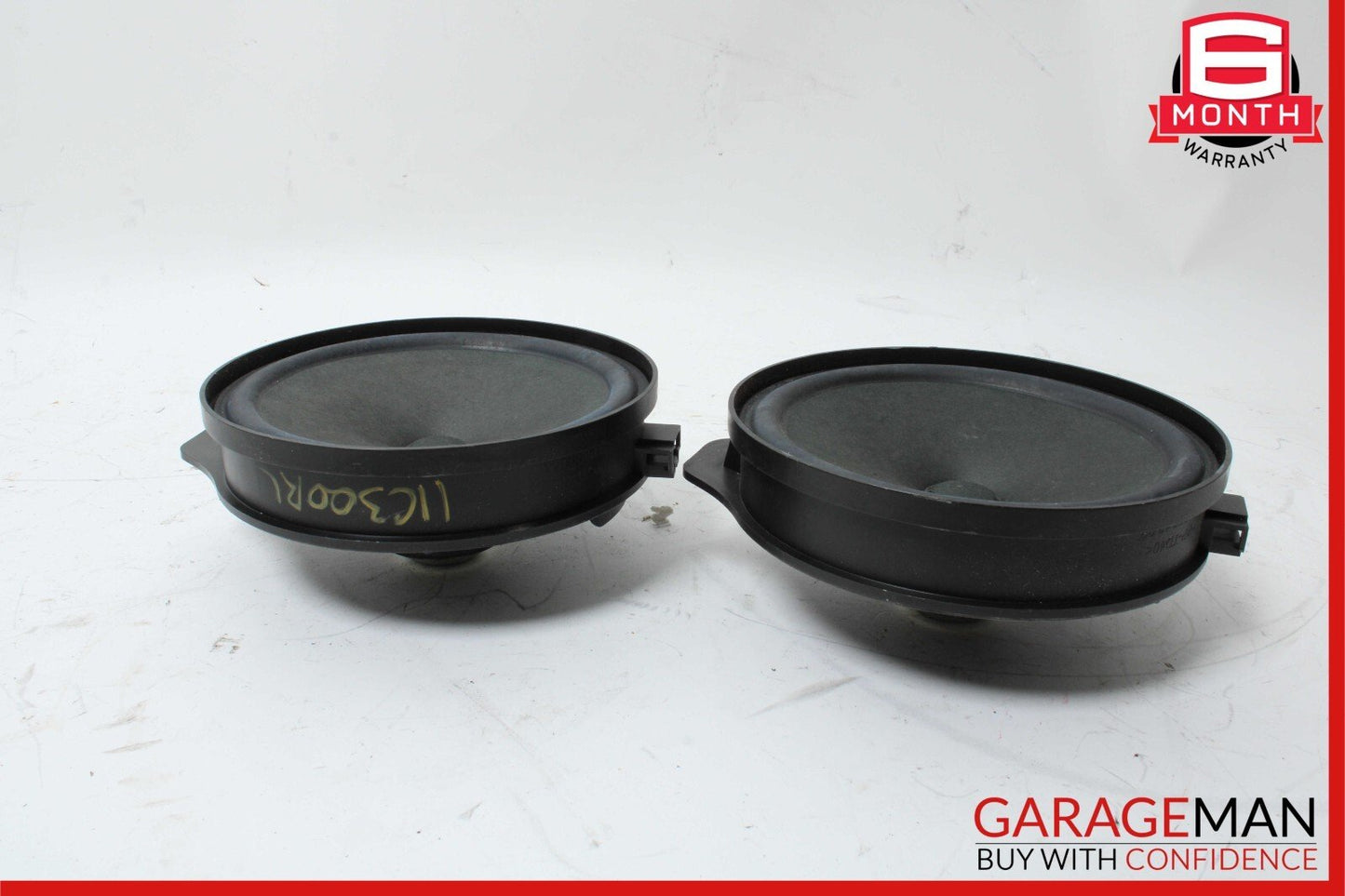 08-15 Mercedes W204 C250 GLK350 C300 Rear Door Audio Speaker Set of 2 Pc
