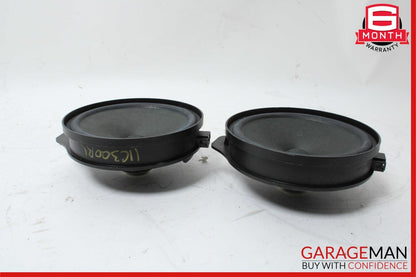 08-15 Mercedes W204 C250 GLK350 C300 Rear Door Audio Speaker Set of 2 Pc
