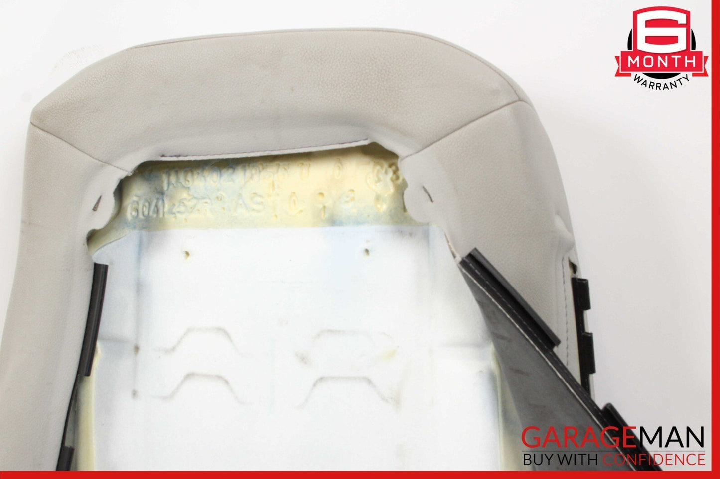 08-14 Mercedes W204 C250 C300 Sedan Front Right Top Upper Seat Cushion Gray OEM