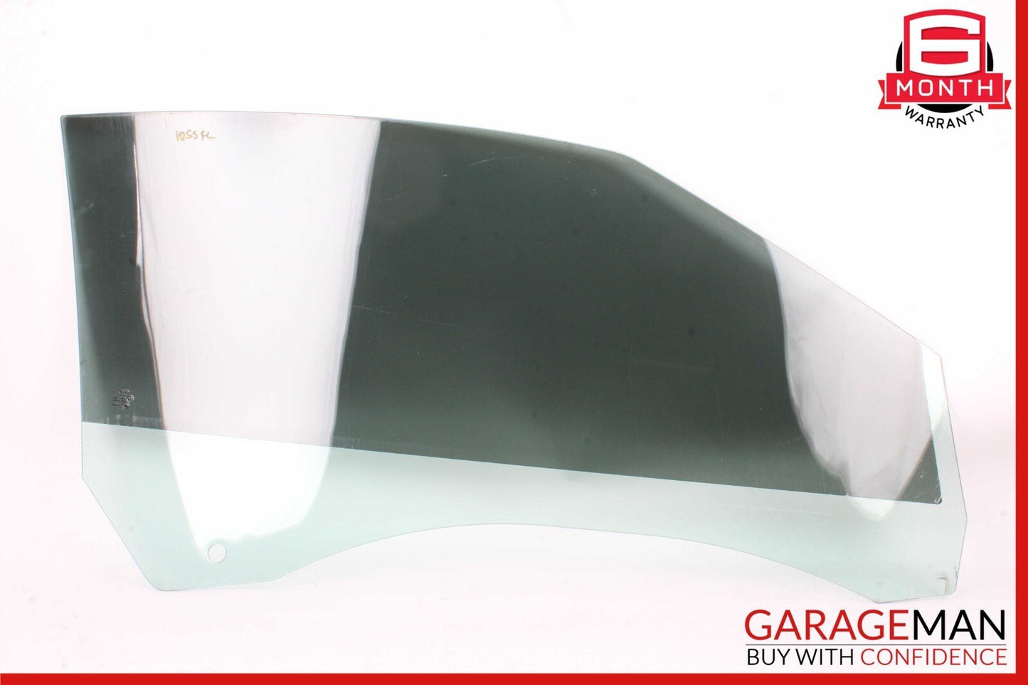 08-17 AUDI S5 FRONT LEFT DRIVER DOOR WINDOW GLASS OEM