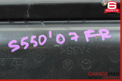 07-13 Mercedes W221 S550 Front Right Side Under Seat Storage Compartment Gray