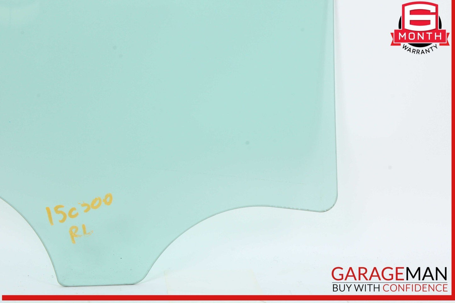 15-21 Mercedes W205 C300 C400 Rear Left Driver Side Door Window Glass OEM