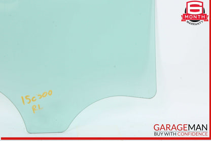 15-21 Mercedes W205 C300 C400 Rear Left Driver Side Door Window Glass OEM