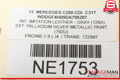 08-20 Mercedes W204 C250 CGI Headlight Fog Light Switch Control Module OEM