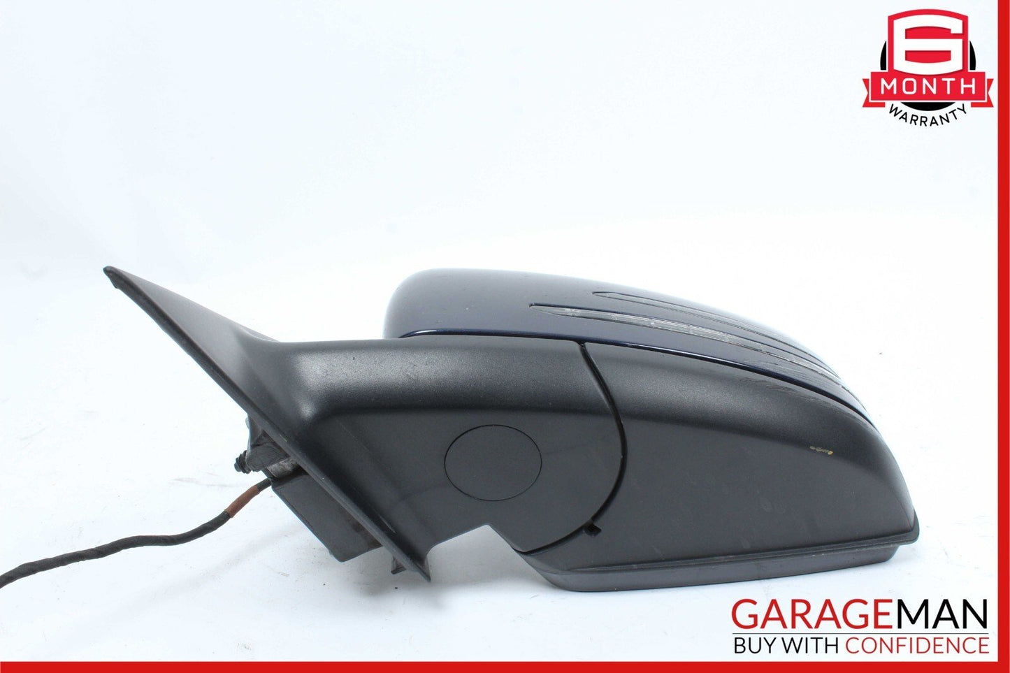 10-12 Mercedes X204 GLK350 Front Left Side Mirror Rear View Door Blue OEM