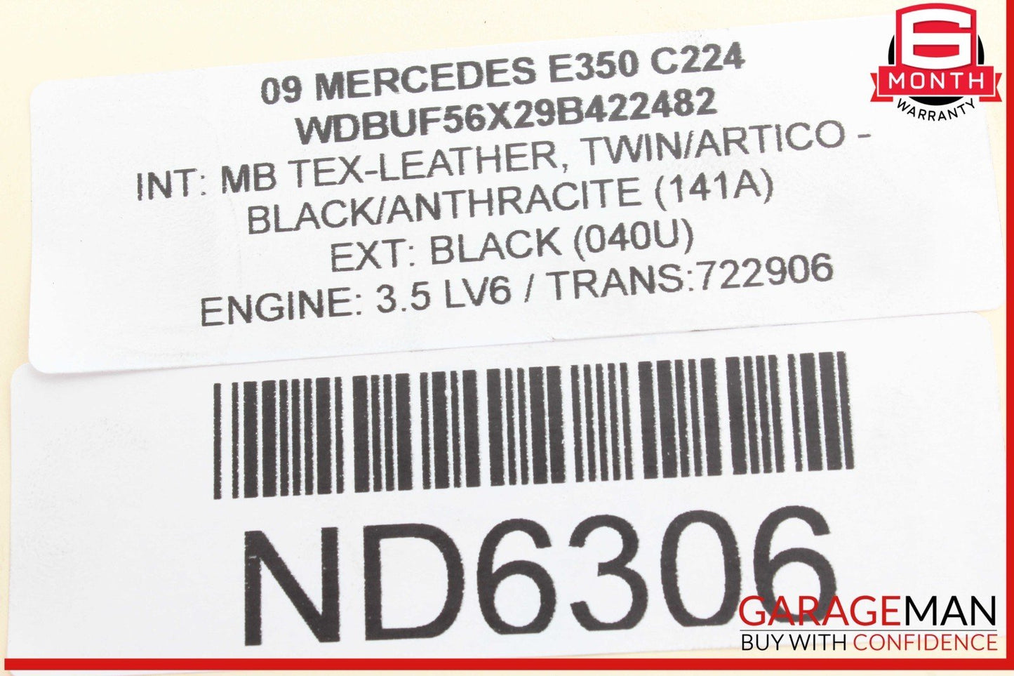 06-11 Mercedes W211 E350 Generator Alternator 150 AMP 2721540002 OEM