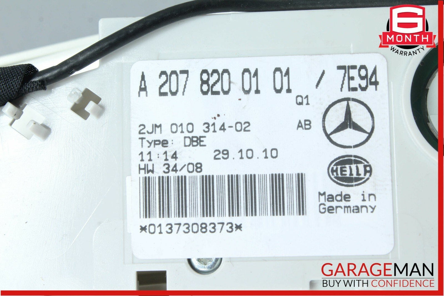 11-13 Mercedes W207 E350 E550 Overhead Reading Map Dome Light Lamp OEM