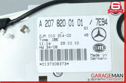 11-13 Mercedes W207 E350 E550 Overhead Reading Map Dome Light Lamp OEM