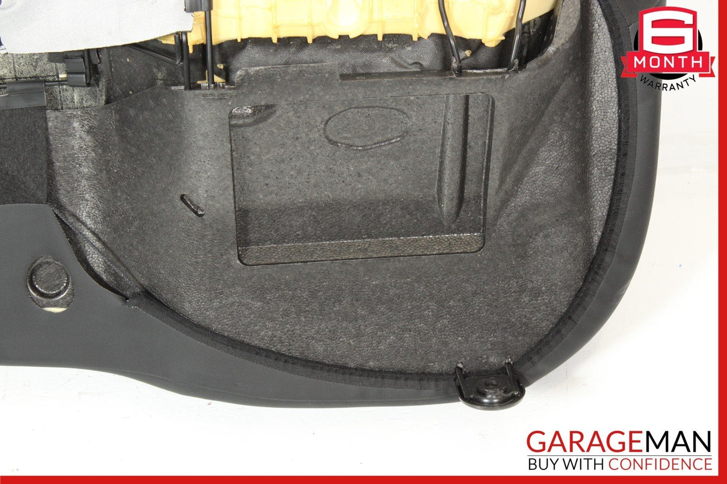 14-22 Maserati Ghibli M157 Rear Seat Cushion Lower Bottom Black OEM