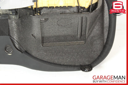 14-22 Maserati Ghibli M157 Rear Seat Cushion Lower Bottom Black OEM