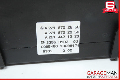 07-14 Mercedes W221 S550 CL550 CL600 A/C AC Heater Climate Control Switch OEM